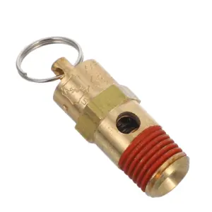 Safety Valve Air Compressor 150Psi Brass Automatic Exhaust Release Air Compressor Attachment Replacement Pressure Relief Valve