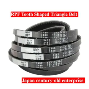 RPF3545 RPF3550 RPF3555 RPF3560 RPF3565 Tooth Shaped Triangle Belt, Heavy-duty Truck, Air Compressor, Excavator, Rubber Belt
