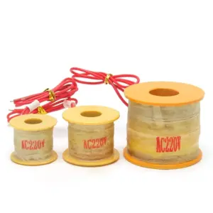 Solenoid valve normally closed brass DN06/08/10/15/20/25 1/4"3/8"1/2"3/4"1" 12V 220V 24v pneumatic Full copper coil