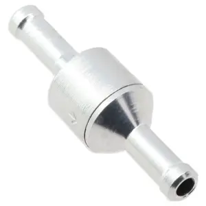 1PC 6-12mm Inline One-way Non-return Check Valve Auminium Fuel Water Gas Air Vacuum Petrol Diesel Quick Insert Check Valves