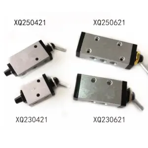 Toggle valve ,slide valve Pneumatic Solenoid Valve, Manual Machine Control Valve, XQ230421 XQ250421 XQ230621 XQ250621