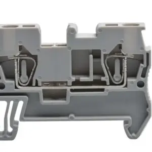 high quality JUT3-2.5 50PCS Grey Spring Din Rail terminal block 31A/800V best selling