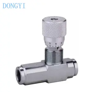Flow Control Valve STU Hydraulic Throttle Valve One-way STU-G1/4 STU-G3/8 STU-G1/2 STU-G3/4 STU-G1 STU-NPT1/4 STU-NPT3/8/1/2/3/4