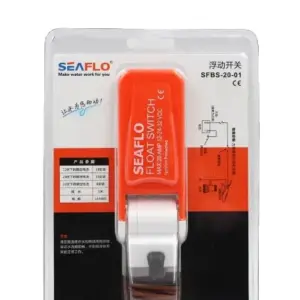 Float Switch SFBS-20-01 20A 12V-24V-32V DC Automatic Electric Bilge Pump Switch