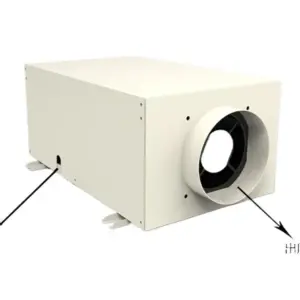 Industrial ceiling dehumidifier Workshop basement dehumidifier Warehouse Pipe hidden dehumidifier