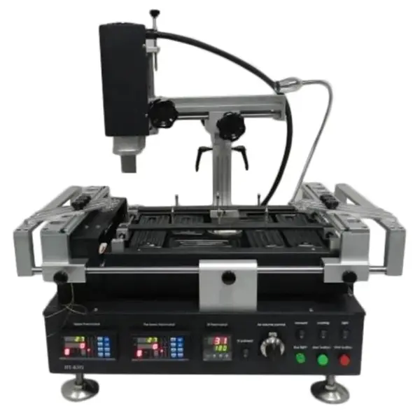 Good Three Temperature Zones Economical HT-392 Smd Bga Rework Soldering Station Heat Hot Air Rework Station