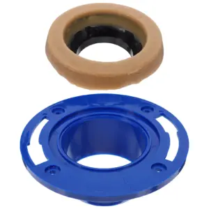 2pcs Toilet Flange Wax Ring Kit Leakproof Durable Toilet Installation Gasket Replacement Seal For Bathroom Repair Parts