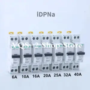 Electric Acti 9 iDPN 1P+N Miniature Circuit Breaker C Curve 6A 10A 16A 20A 25A 32A 40A iDPNa MCB Air Switch hot sale