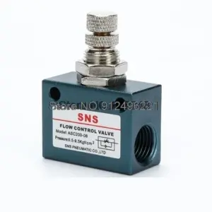 SNS ASC100-06 ASC200-08 ASC300-10/ASC300-15 The throttle gas flow control valve one-way speed regulating valve