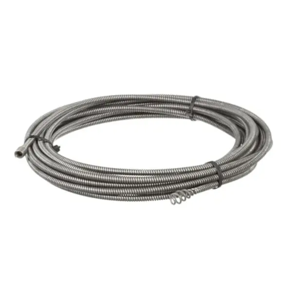55983 1/4 in. x 30 ft. C-1 IC Inner Core Drain Cleaning Snake Auger Machine Replacement Cable for PowerClear Drain Cleaner