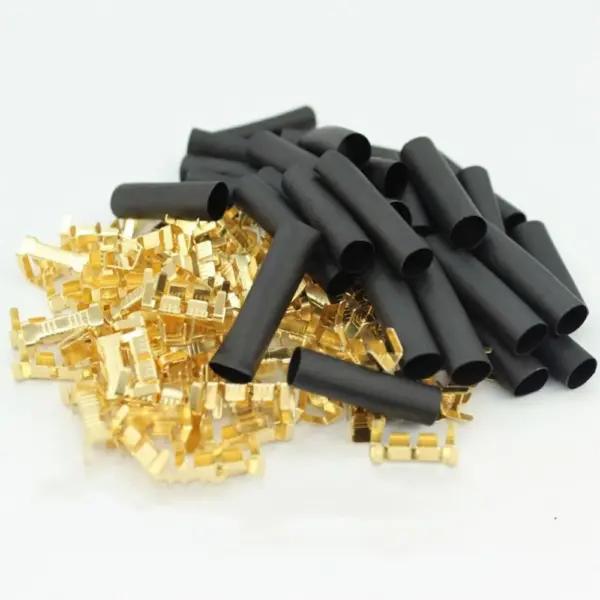 1000/1050 pcs Electrical Wire Connectors Electrical Crimp Terminals Wire Wrap Connector Terminals Termin Spade Connectors