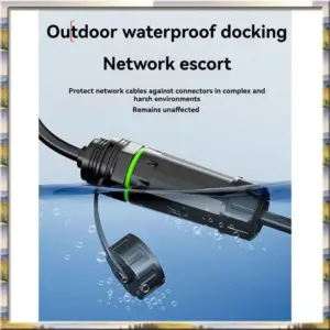 AA46 HOT-RJ45 Waterproof Butt Connector RJ45 Cat6 Coupler M20 RJ45 Shielded Connector With Cable