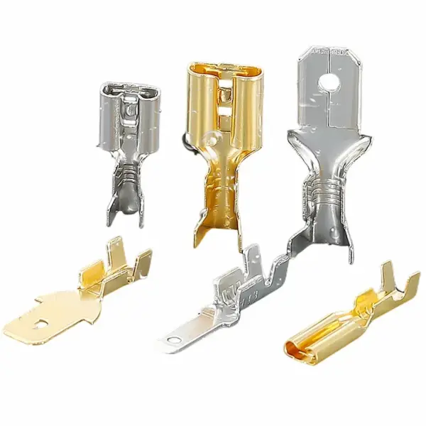 Box Insulated Male Female Wire Connector 2.8/4.8/6.3mm Electrical Crimp Terminals Termin Spade Connectors Assorted Kit 270PCS
