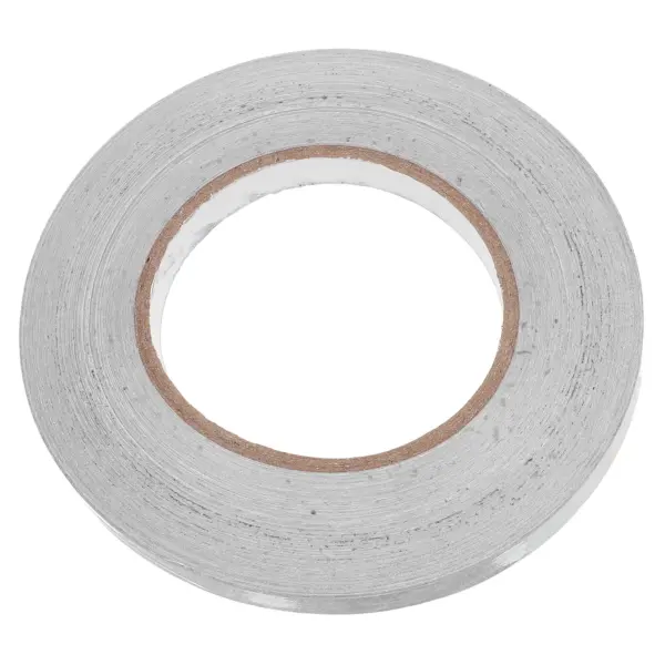 1 Roll 50M High Temperature Aluminum Foil Tape Light Blocking Fireproof Shielding Tape for Hvac Ducts Pipe Repair Wire
