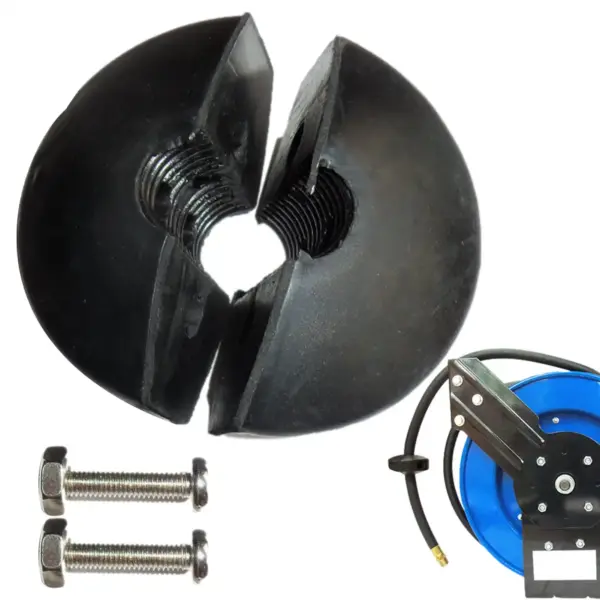 Adjustable Rubber Hose Bumper Hose Reel Replacement Parts Spring Tool Cord Reel Stopper for Auto Rewind Retractable Hose Reel
