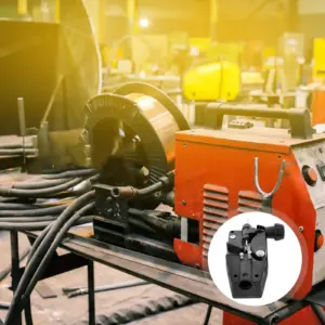 Mig Welder Wire Feeder 24V Dc 10W Black Compact Low Noise Motor Suitable for 0.6-1.0mm Welding Wire Welding Assembly