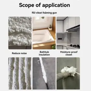 AB15-PU Foam Expanding Spray Gun Sealant Dispenser Insulation Applicator Tool For Caulking, Filling Sealing