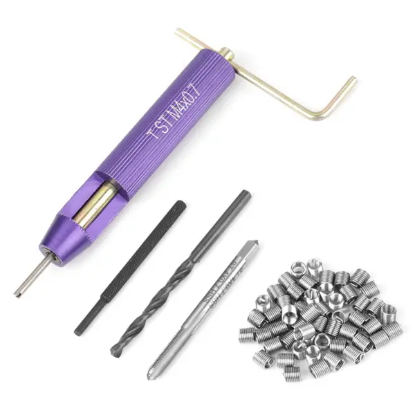 Stainless Steel Coiled Wire Helical Screw Thread Inserts M4 x 2D Thread Repair Insert