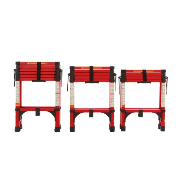 Professional Manufacturer Aluminum Retractable Attic Loft Telescopic Ladder  Indoor Easy Install Sturdy Structure