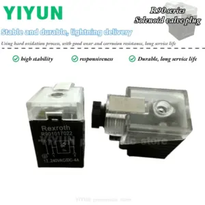 R901017022 R901017026,Rexroth solenoid Valve with lamp plug 24VAC/DC,YIYUN pneumatic element,R901017022 R901017026 series