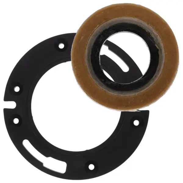 1Set Toilet Wax Ring Replacement Kit Sturdy Flange Installation Repair Set Bathroom Toilet Bowl Sealing Gasket