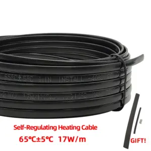 Best Sale 220V 230V 240V No need Controller Water-proof Self Regulating Heating Cable, Prevent Pipe Freeze Heat Trace System