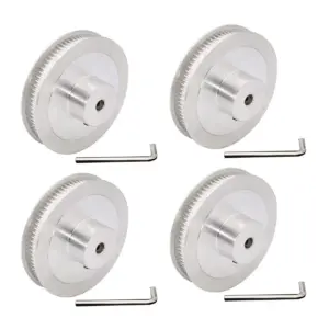 Y51A-4X,5Mm Bore GT2 80T Pulley Synchronous Wheel 2GT Timing Belt Pulley 80 Teeth For Voron 2.4 3D Printer 6Mm Width Belt