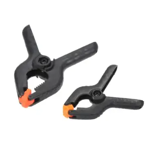 10pcs DIY Tool Set Black Plastic Nylon Spring Clamps Multi-Purpose Quick Grips Multifunctional Clips Home Decoration
