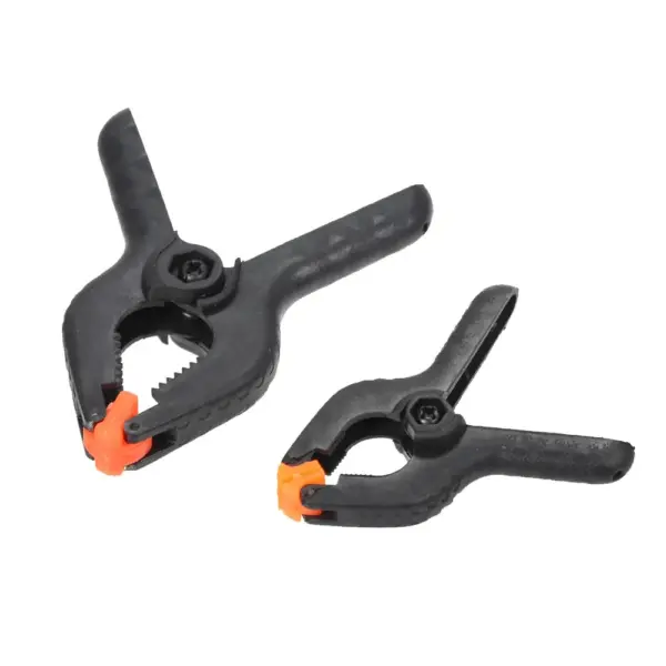 10pcs DIY Tool Set Black Plastic Nylon Spring Clamps Multi-Purpose Quick Grips Multifunctional Clips Home Decoration
