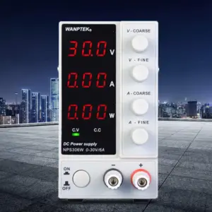 NEW Lab DC Bench Power Supply Variable Linear Adjustable Power Supply 0-30V 0-10A for Research Institutes, Laboratories