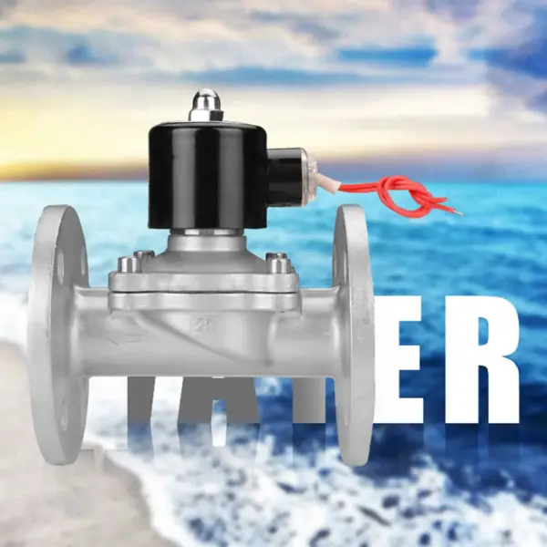 Normally closed solenoid valve water valve, Pneumatic copper coil  AC220V DC12V DC24V, G3/8" G1/2" G3/4" G1" G1-1/4" G1-1/2"