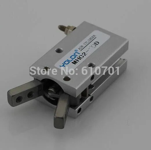 SMC type Pneumatic Y Gripper Double Acting MHC2-20D Air Finger For Automatiction
