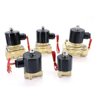 Electric Solenoid Valve DN8 DN10 DN15 DN20 DN25 1/4" 3/8" 1/2" 3/4" 1"  N/C Pneumatic Valve for Water Oil Air 12V/24V/220V/110V