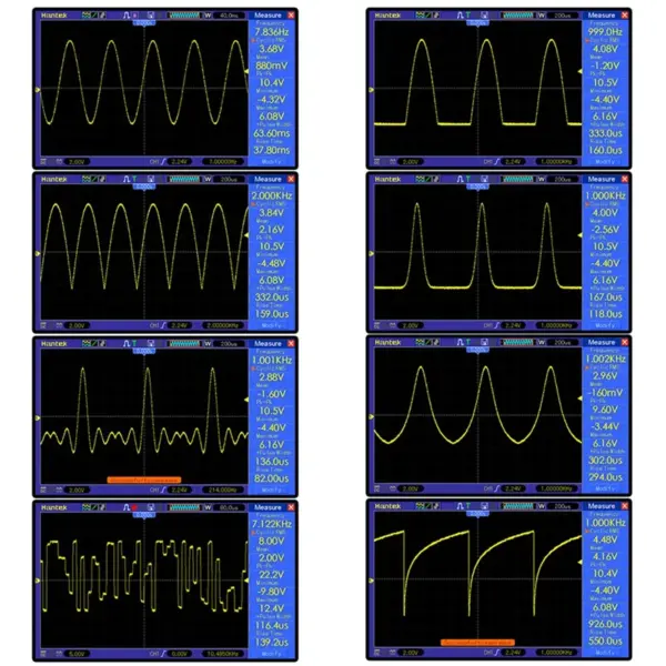 Y43A-FG200 DDS Function Signal Generator Frequency Counter 0.01Hz - 500Khz Signal Source Module Sine+Square+Sawtooth Waveform
