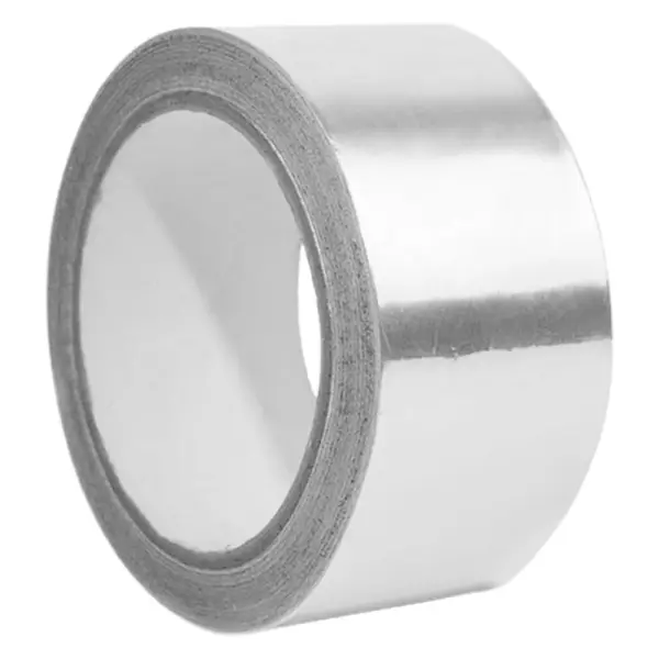 1 Roll Heavy Duty Aluminum Foil Tape Silver High Temperature Resistant for Hvac Ducts Pipe Insulation Electrical Repair Dryer