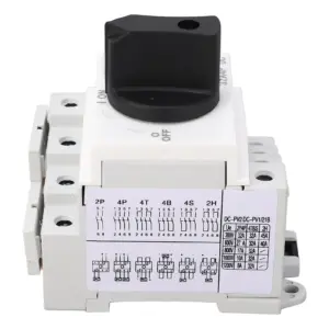 Photovoltaic DC Isolator Solar Switch 4 Poles PV Disconnect Miniature Circuit Breaker 32A 1000V