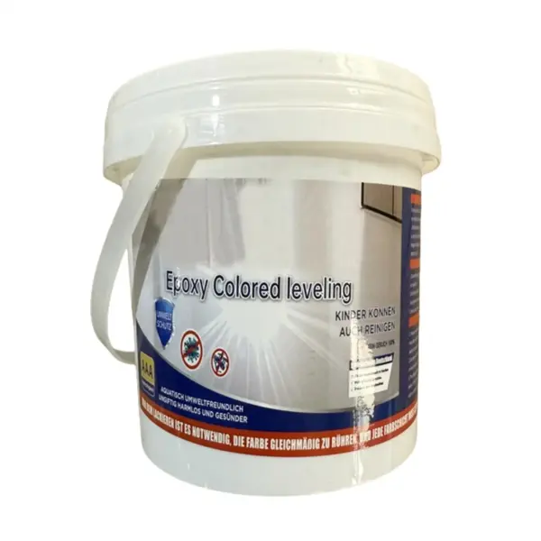 500g Epoxy Flooring Paint  Sand Water Based Self Leveling High Gloss Marble Effect Waterproof Colored For Refinishing Tile
