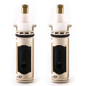 1222 Cartridge Replacement For Moen One Handle Posi Temp Faucet Cartridge, Bathtub Shower Valve Accessories And, Brass(2Pcs)
