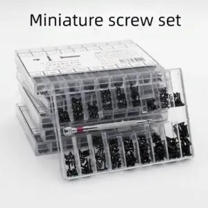 Maintenance Assorted Mini Screws Set Silver Cross Micro Screws Boxed Screw Repair Tool Watch Repair