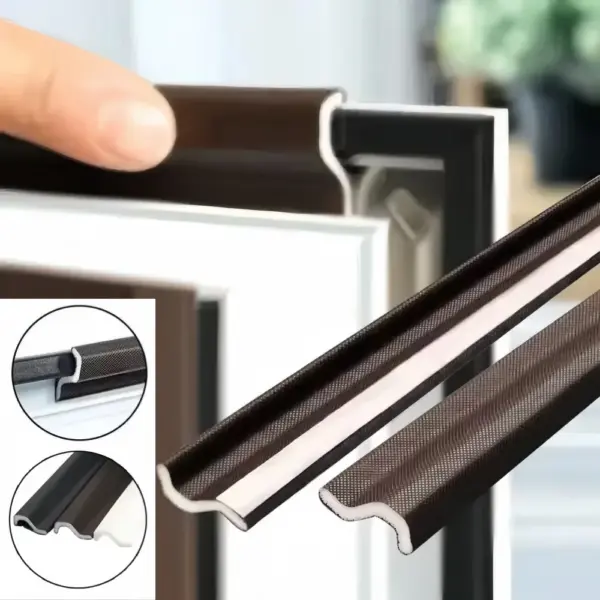 1Roll  Acustic Foam Window Sealing Strip for Casement Window Seal Soundproof Foam S Weather Stripping Door Seal Gap Filler Tape