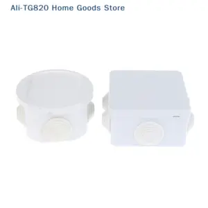 [TG820]ABS Electrical Junction Box DIY Power Control Case IP65 Waterproof For Cable Wire Connection Enclosure For Indoor/Outdoor