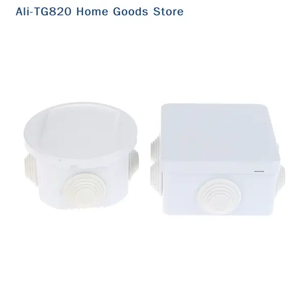 [TG820]ABS Electrical Junction Box DIY Power Control Case IP65 Waterproof For Cable Wire Connection Enclosure For Indoor/Outdoor