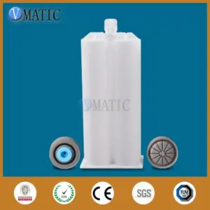 Free Shipping Epoxy Resin Gun Cartridge 50ml/cc 1:1 Dispensing Gun Cartridge