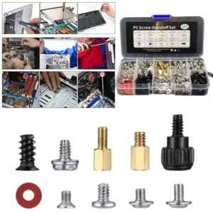 228pcs Computer Repair Screw Assortment Kit Hardware Tools High Hardness Bolt Assortment Kit Not Slipping Antioxidant