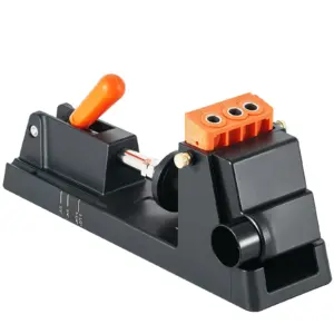 Pocket Hole Jig Kit, 1/2" to 1-1/2" Adjustable, Lightweight Jig Pocket Hole System with Dust Collection Adapter, Detachable