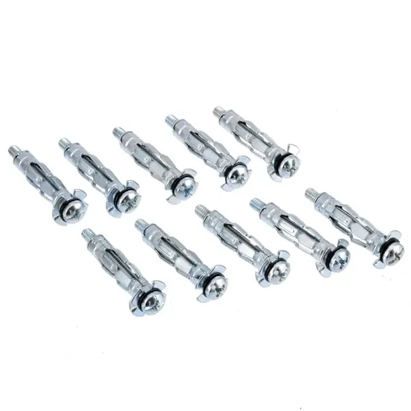 ALL SIZE M4/M5/M6 Hollow Wall Anchor Metal / Plasterboard Plug / Cavity Fixing Anchor Screw
