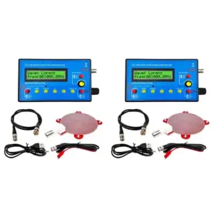 AFOURT-2X FG200 DDS Function Generator Frequency Counter 0.01Hz-500Khz Signal Source Module Sine+Square+Sawtooth Waveform