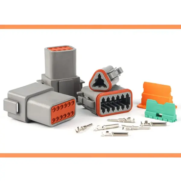 For Car Truck Marine ATV 2-12 Pin Suitable for DT Waterproof Connector Kit 188PCS, Electrical Wire Male Female Plug Set