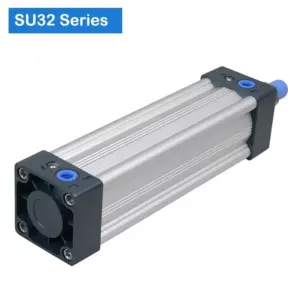 SU32 32 stroke 25-1000 Series Bore Air Cylinders Double Acting Single Rod  Pneumatic Cylinder Price