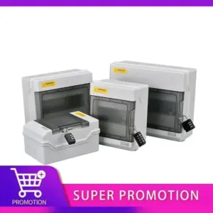 TOMZN Solar photovoltaic PV Combiner Box With Lightning Protection 6way 1 input 1 out DC 600V Fuse MCB SPD Waterproof Box IP65